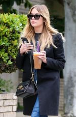 ASHLEY BENSON Out in Los Angeles 02/20/2019