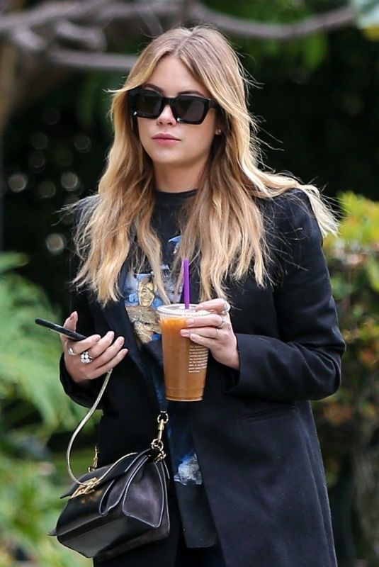 ASHLEY BENSON Out in Los Angeles 02/20/2019