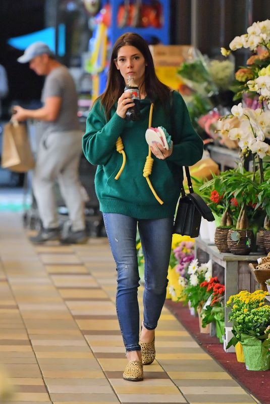 ASHLEY GREENE Out for Grocery Shopping in Los Angeles 02/05/2019