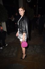 ASHLEY JAMES and CHARLOTTE DE CARL Night Out in London 01/30/2019