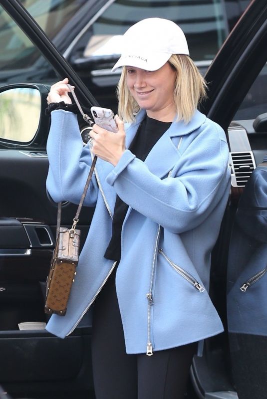 ASHLEY TISDALE Out and About in Los Angeles 02/26/2019