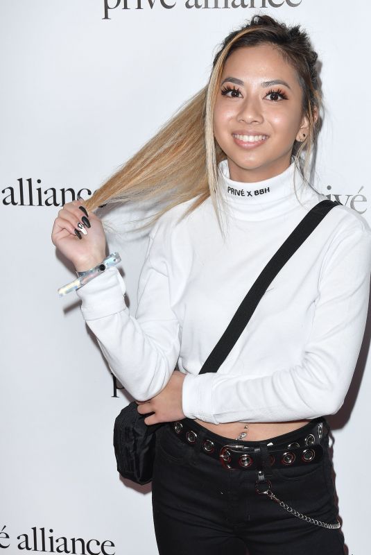 ASHLEY TORY at Prive Alliance LA’s Fashion Presentation in Los Angeles 02/26/2019
