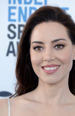 AUBREY PLAZA at Film Independent Spirit Awards in Santa Monica 02/23/2019