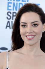AUBREY PLAZA at Film Independent Spirit Awards in Santa Monica 02/23/2019