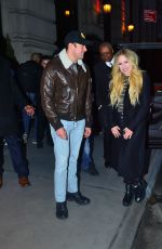 AVRIL LAVIGNE and Phillip Sarofim Out for Dinner in New York 02/16/2019
