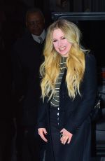 AVRIL LAVIGNE and Phillip Sarofim Out for Dinner in New York 02/16/2019