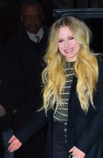 AVRIL LAVIGNE and Phillip Sarofim Out for Dinner in New York 02/16/2019