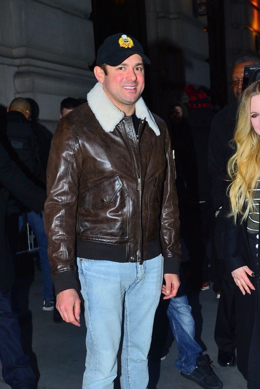 AVRIL LAVIGNE and Phillip Sarofim Out for Dinner in New York 02/16/2019