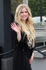 AVRIL LAVIGNE at Extra at Universal Studios in Hollywood 02/27/2019