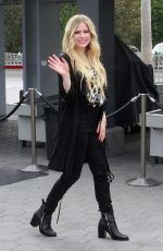 AVRIL LAVIGNE at Extra at Universal Studios in Hollywood 02/27/2019