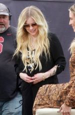 AVRIL LAVIGNE at Extra at Universal Studios in Hollywood 02/27/2019