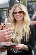 AVRIL LAVIGNE at Extra at Universal Studios in Hollywood 02/27/2019