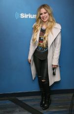 AVRIL LAVIGNE at SiriusXM Studios in New York 02/19/2018