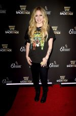 AVRIL LAVIGNE at Westwood One Radio Roundtables for 2019 Grammy Awards in Los Angeles 02/08/2019