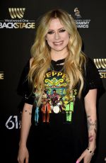 AVRIL LAVIGNE at Westwood One Radio Roundtables for 2019 Grammy Awards in Los Angeles 02/08/2019