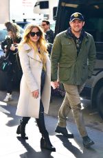 AVRIL LAVIGNE Leaves SiriusSM in New York 02/19/2019
