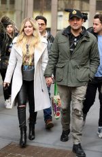 AVRIL LAVIGNE Leaves SiriusSM in New York 02/19/2019