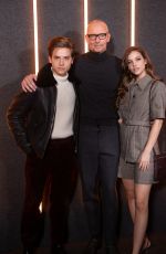 BARBARA PALVIN at Boss Fashion Show inn New York 02/13/2019