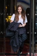 BARBARA PALVIN Leaves Royal Monceau Hotel in Paris 02/06/2019