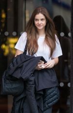 BARBARA PALVIN Leaves Royal Monceau Hotel in Paris 02/06/2019