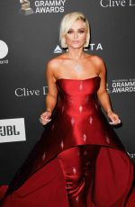 BEBE REXHA at Clive Davis Pre-grammy Gala in Los Angeles 02/09/2019