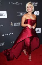 BEBE REXHA at Clive Davis Pre-grammy Gala in Los Angeles 02/09/2019