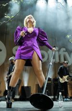 BEBE REXHA Performs at Spotify Best New Artist Party in Los Angeles 02/07/2019
