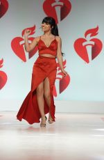 BECKY G at Heart Truth Go Red for Women Red Dress Collection Runway in New York 02/07/2019