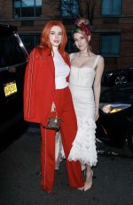 BELLA and DANI THORNE at Jonathan Simkhai Fashion Show in New York 02/09/2019
