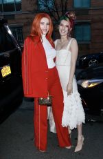 BELLA and DANI THORNE at Jonathan Simkhai Fashion Show in New York 02/09/2019