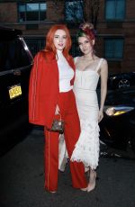 BELLA and DANI THORNE at Jonathan Simkhai Fashion Show in New York 02/09/2019