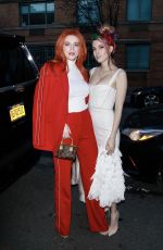 BELLA and DANI THORNE at Jonathan Simkhai Fashion Show in New York 02/09/2019