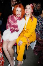 BELLA and DANI THORNE at Prabal Gurung Show in New york 02/10/2019