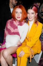 BELLA and DANI THORNE at Prabal Gurung Show in New york 02/10/2019