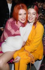 BELLA and DANI THORNE at Prabal Gurung Show in New york 02/10/2019