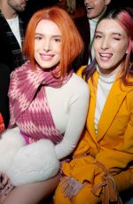 BELLA and DANI THORNE at Prabal Gurung Show in New york 02/10/2019