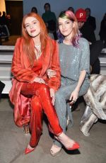 BELLA and DANI THORNE at Sally Lapointe Show at New York Fashion Week 02/12/2019