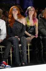 BELLA and DANI THORNE at Sherri Hill Fashion Show in new york 02/08/2019