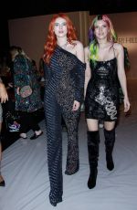 BELLA and DANI THORNE Leaves Sherri Hill Show at New York Fashion Week 02/08/2019
