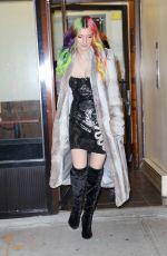 BELLA and DANI THORNE Leaves Their Hotel in New York 02/08/2019