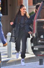 BELLA HADID and The Weeknd Leaves Their Apartment in New York 02/01/2019