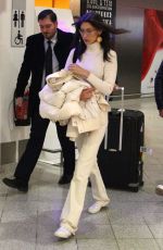 BELLA HADID Arrives at Airport in Athens 02/24/2019