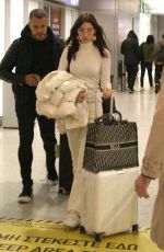 BELLA HADID Arrives at Airport in Athens 02/24/2019