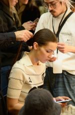 BELLA HADID at Brandon Waxwell Runway Show at New York Fashion Week 02/09/2019