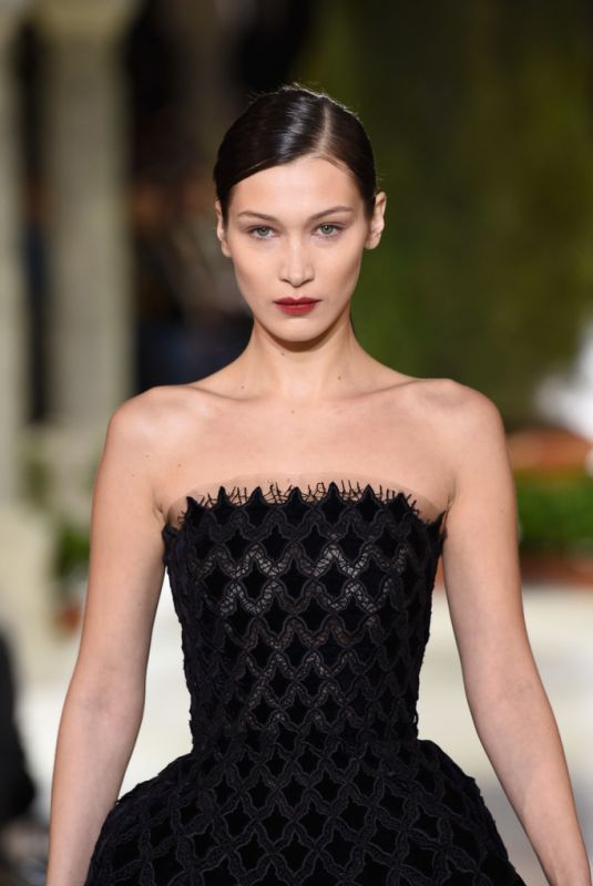 BELLA HADID at Oscar De La Renta Runway Show at NYFW in New York 02/12/2019