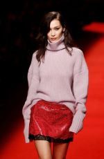 BELLA HADID at Philosophy Di Lorenzo Derafini Runway Show at Milan Fashion Week 02/23/2019
