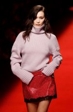 BELLA HADID at Philosophy Di Lorenzo Derafini Runway Show at Milan Fashion Week 02/23/2019
