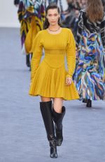 BELLA HADID at Roberto Cavalli Runway Show at Milan Fashion Week 02/23/2019