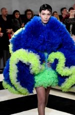 BELLA HADID at Tomo Koizumi Runway Show at New York Fashion Week 02/08/2019