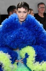 BELLA HADID at Tomo Koizumi Runway Show at New York Fashion Week 02/08/2019